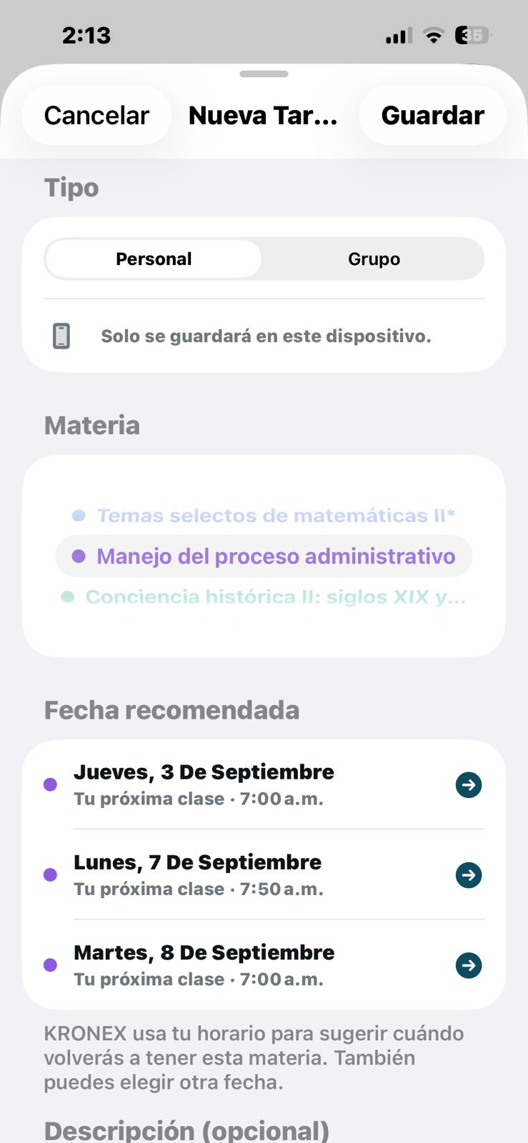 Materia 2: Manejo del proceso administrativo