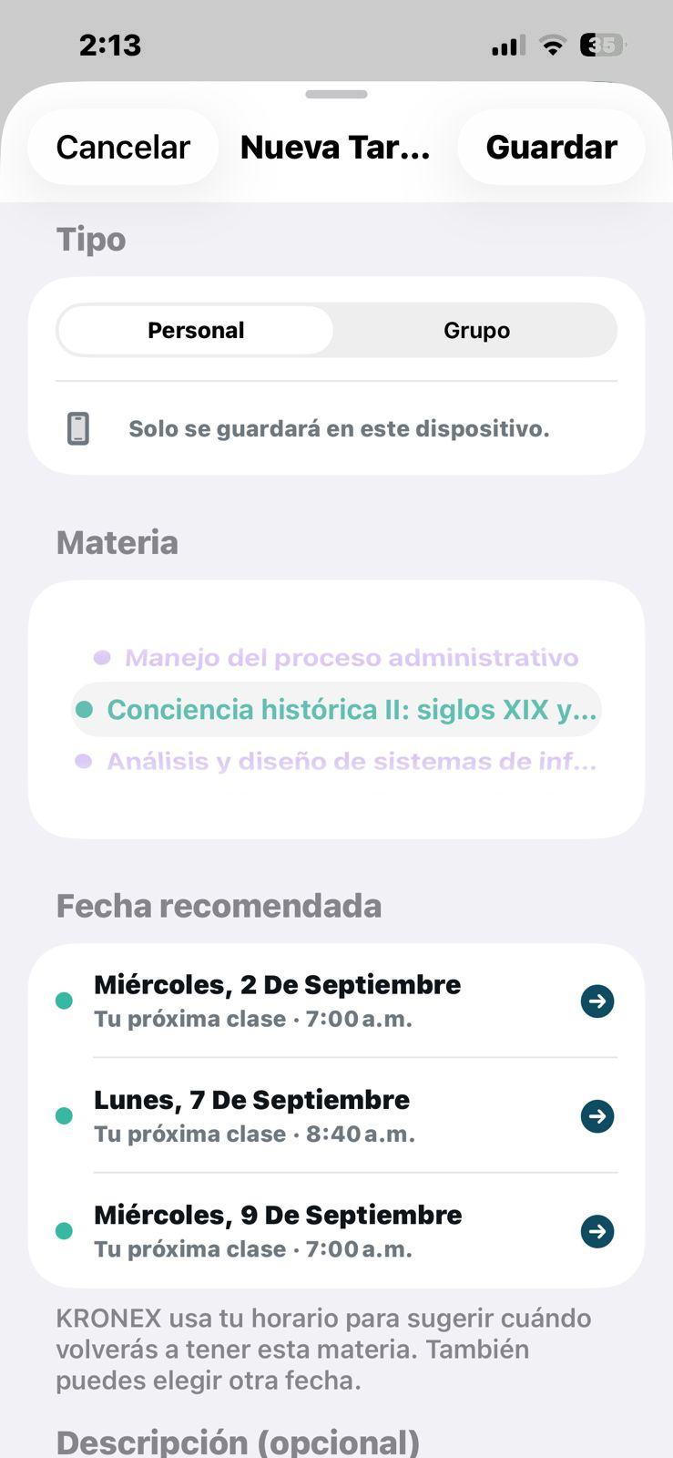 Materia 3: Conciencia histórica II: siglos XIX y XX